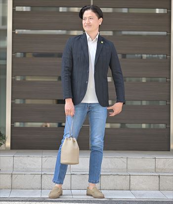 軽やかに魅せてしっかり整う週末のイケオジスタイル