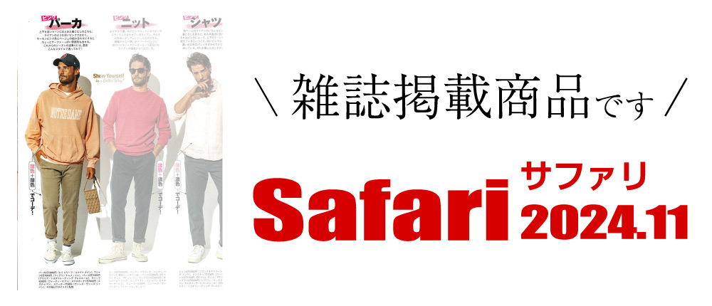 Safari 2024.11（雑誌掲載商品です）