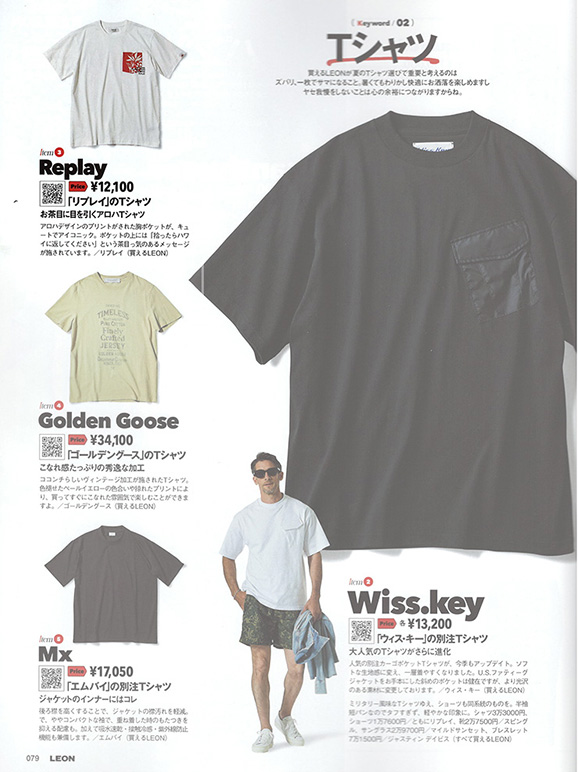 REPLAY Tシャツ