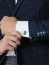 サイモンカーターSIMONCARTER[蛙カエル]赤い眼がモンスター的！芸術的なアニマルモチーフ、DarwinFrogCufflinksカフリンクス、メンズアクセサリー）n