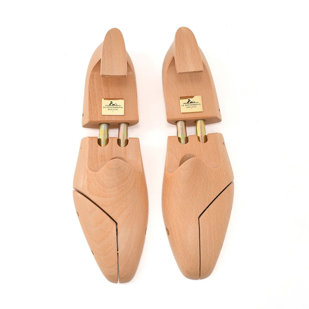 コルドヌリ・アングレーズLACORDONNERIEANGLAISE/シューツリーシューキーパー細いロングノーズ靴向きフランス製木製靴ケア用品）n