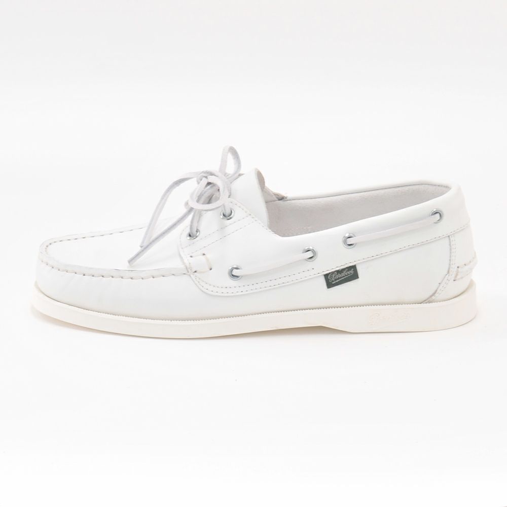 （パラブーツ夏の一番人気はコレ！必携のホワイトレザーデッキシューズ）