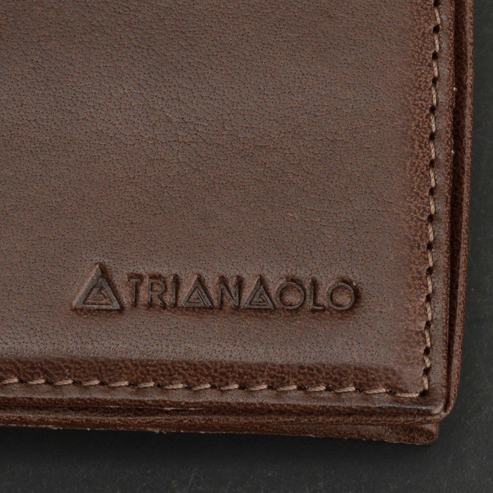 トリアンゴロTRIANGOLOイタリア製バケッタレザーブラウン茶小銭入れコインケースプレゼントギフト18春夏
