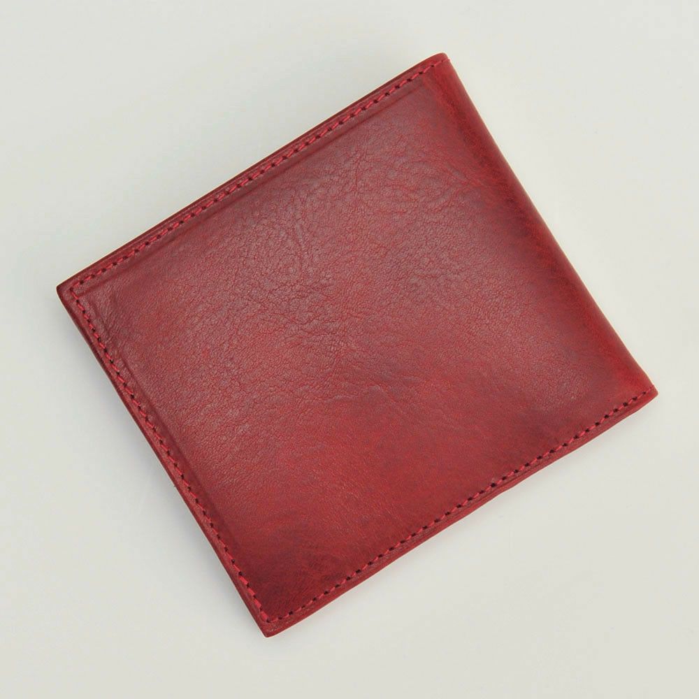 トリアンゴロTRIANGOLOレッド紙幣スペース2室ジャパンマネータイプ二つ折り財布イタリア製レザーウォレット国内正規品メンズレディース