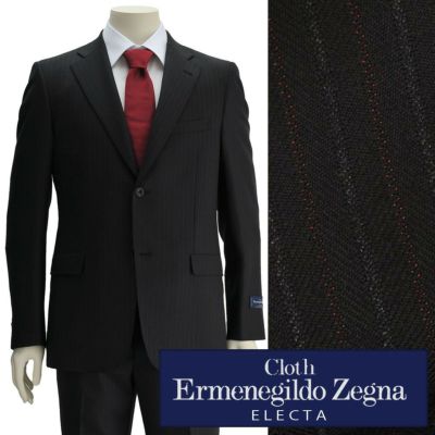 エルメネジルド ゼニア cloth by Ermenegildo Zegna シングルジレ メンズ 襟付きベスト 6つ釦 ペンシルストライプ柄  ミッドナイト TROFEO トロフェオ ウール ノッチドラペル Superlativo スペルラティボ 日本製 | Octet オクテット 名古屋  by林商店 | メンズ通販セレクト ...