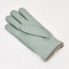 グローブスgloves革手袋メンズCA741スカイブルーラムレザーグローブイントレチャート編み込みイタリア製カシミアニット裏贈り物でらでら公式