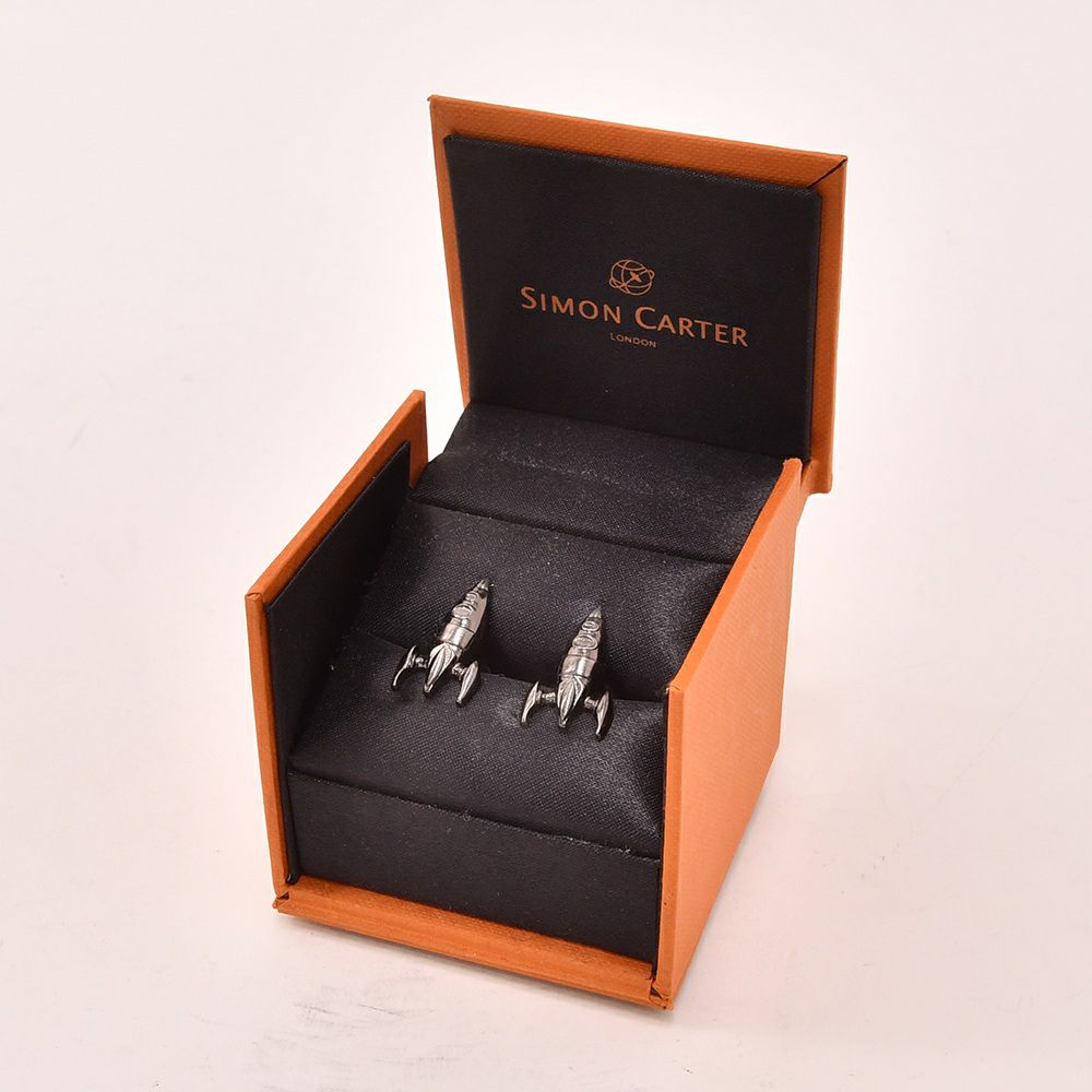 サイモンカーターSIMONCARTERメンズアクセサリーカフリンクスビジネス小物ロケット宇宙飛行アンティークおしゃれプレゼントでらでら公式ブランド