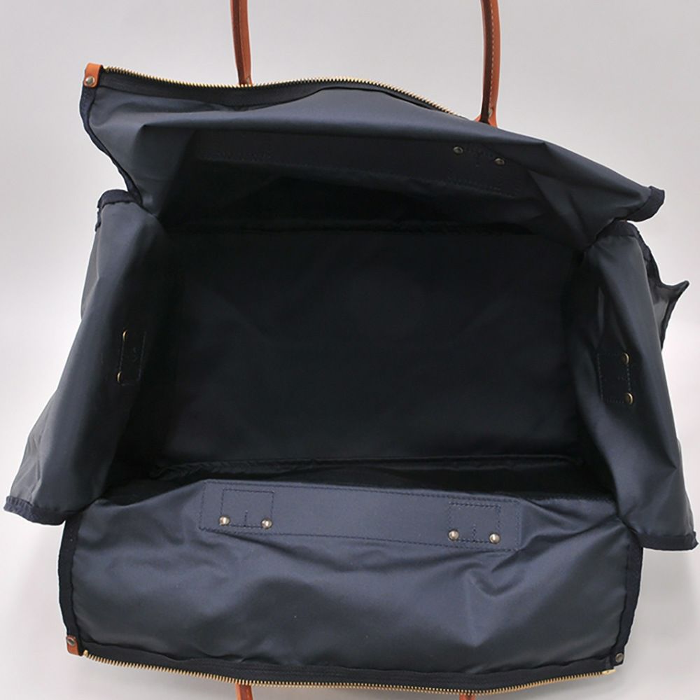 フェリージfelisi国内正規品メンズナイロンボストンバッグラゲージ10314/1/DSPシリーズの改良版軽量折り畳み２WAYショルダーコードは別売り旅行ブルーネイビーブラウンコンビでらでら公式ブランド