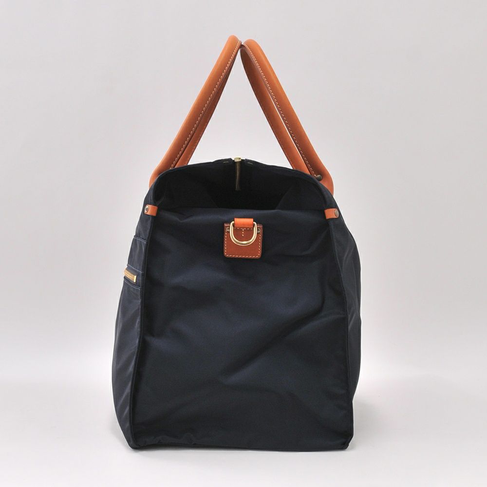 フェリージfelisi国内正規品メンズナイロンボストンバッグラゲージ10314/1/DSPシリーズの改良版軽量折り畳み２WAYショルダーコードは別売り旅行ブルーネイビーブラウンコンビでらでら公式ブランド