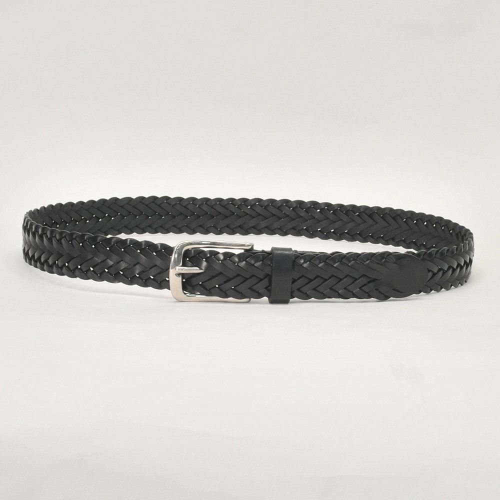 フェリージfelisi国内正規品メンズレザーメッシュベルトバケッタレザー3cm幅ナローブラックビジネススクエアバックルきれいめエレガントでらでら公式ブランド