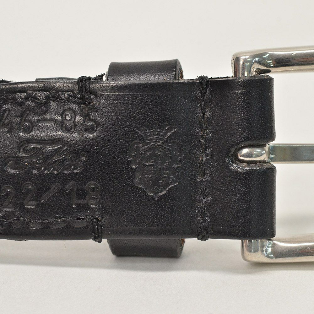 フェリージfelisi国内正規品メンズレザーメッシュベルトバケッタレザー3cm幅ナローブラックビジネススクエアバックルきれいめエレガントでらでら公式ブランド