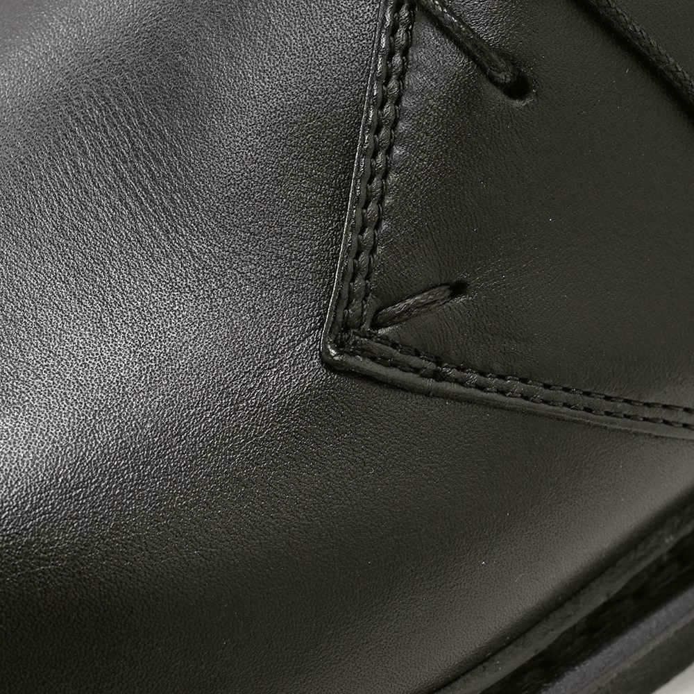 パラブーツルーリーPARABOOT国内正規品LULLYモデルブラックLISオイルドレザースマートなチャッカブーツギャラクシーラバーソール都会的メンズシューズでらでら公式ブランド