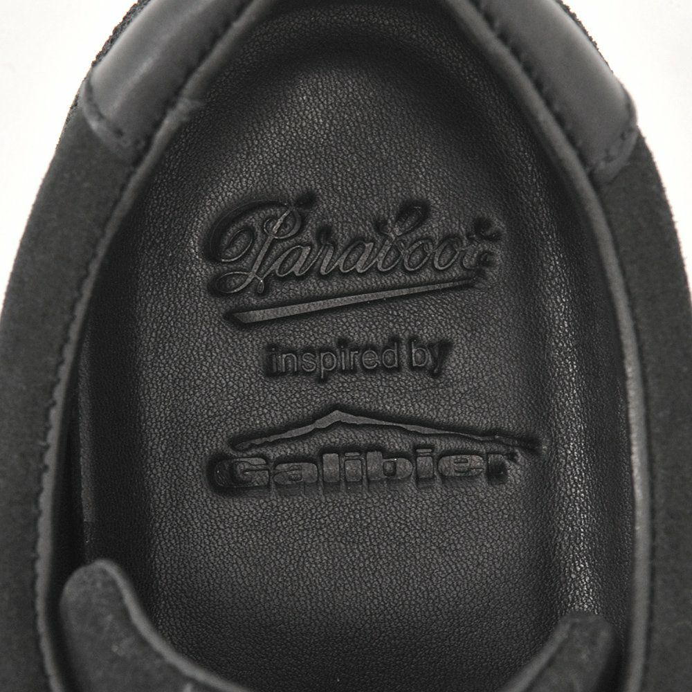 パラブーツPARABOOT国内正規品メンズアンクルローカットブーツMONTANAモンタナダービーワークシューズブラック黒スエードレザーシューズ軽量でらでら公式ブランド