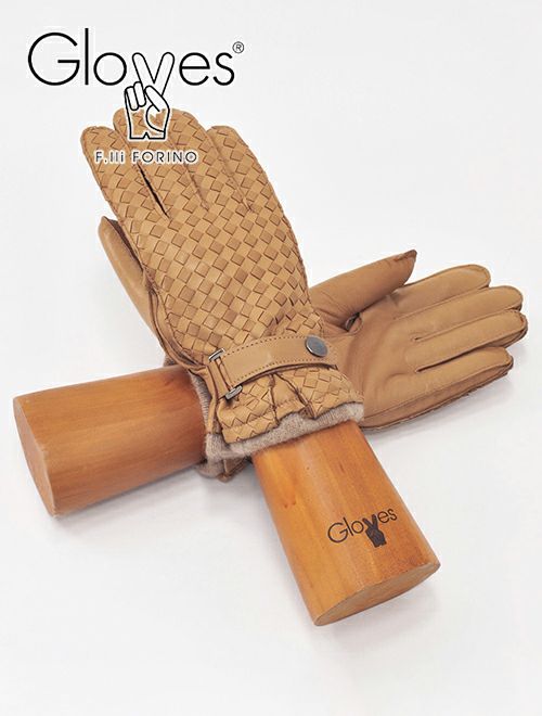 グローブス gloves ラムレザーグローブ メンズ CA741 革手袋 ベージュ