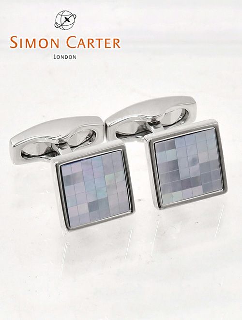 サイモンカーター SIMON CARTER メンズアクセサリー スクエアカフス 