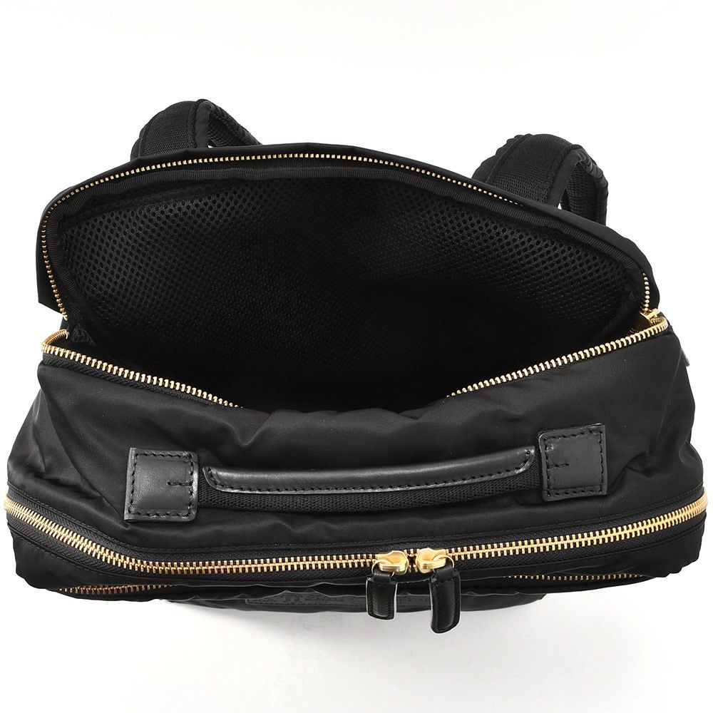 フェリージfelisi国内正規品ナイロンレザー21/60リュックサックバッグパックスクエアフォルム奥行き12.5cm4ポケットノートPC収納A4ファイルブラックでらでら公式ブランド