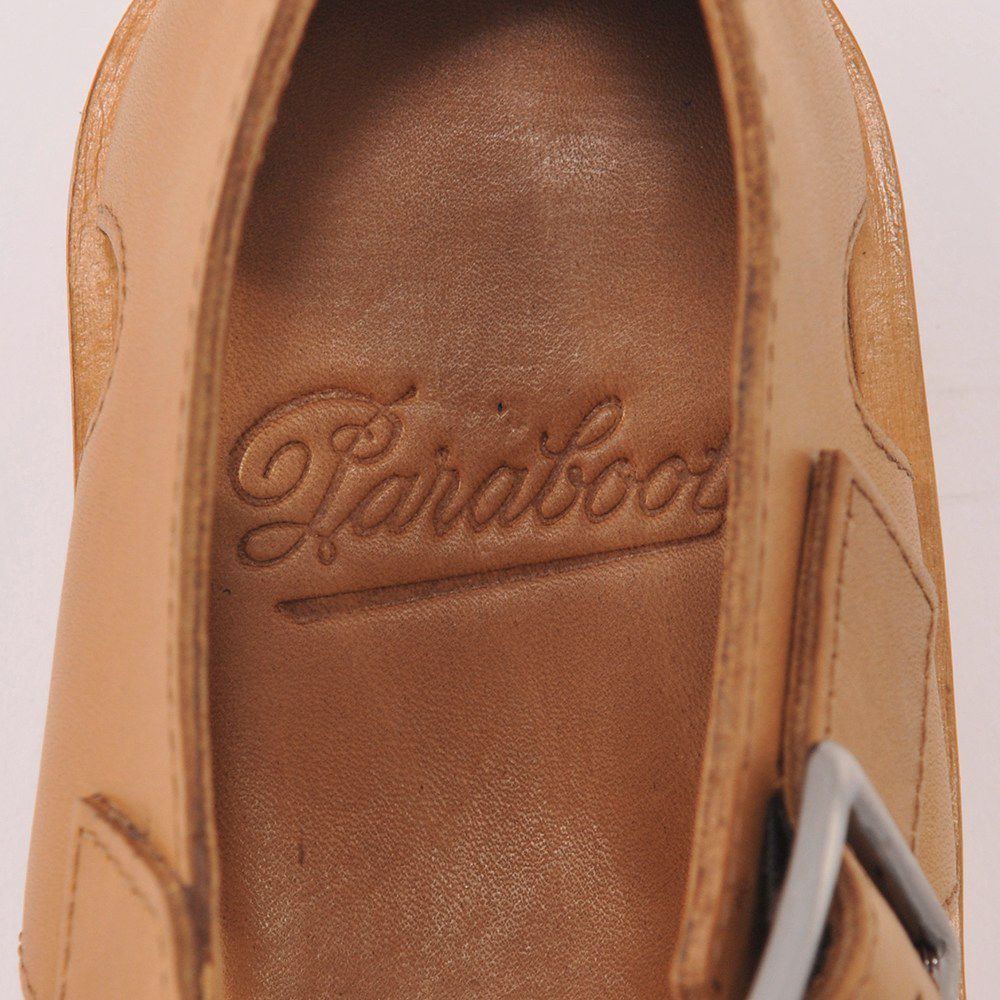 パラブーツPARABOOTグルカサンダルメンズパシフィックPACIFICオイルドレザーコニャックグラディエーター編み込みストラップ調節国内正規品でらでら公式