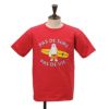 ラヴィエアバンチュールLavieestaventure国内正規品メンズユニセックス半袖Tシャツサーフスタイルキャラクターベアクルーネックフランス製セレクトブランドレッドでらでら公式