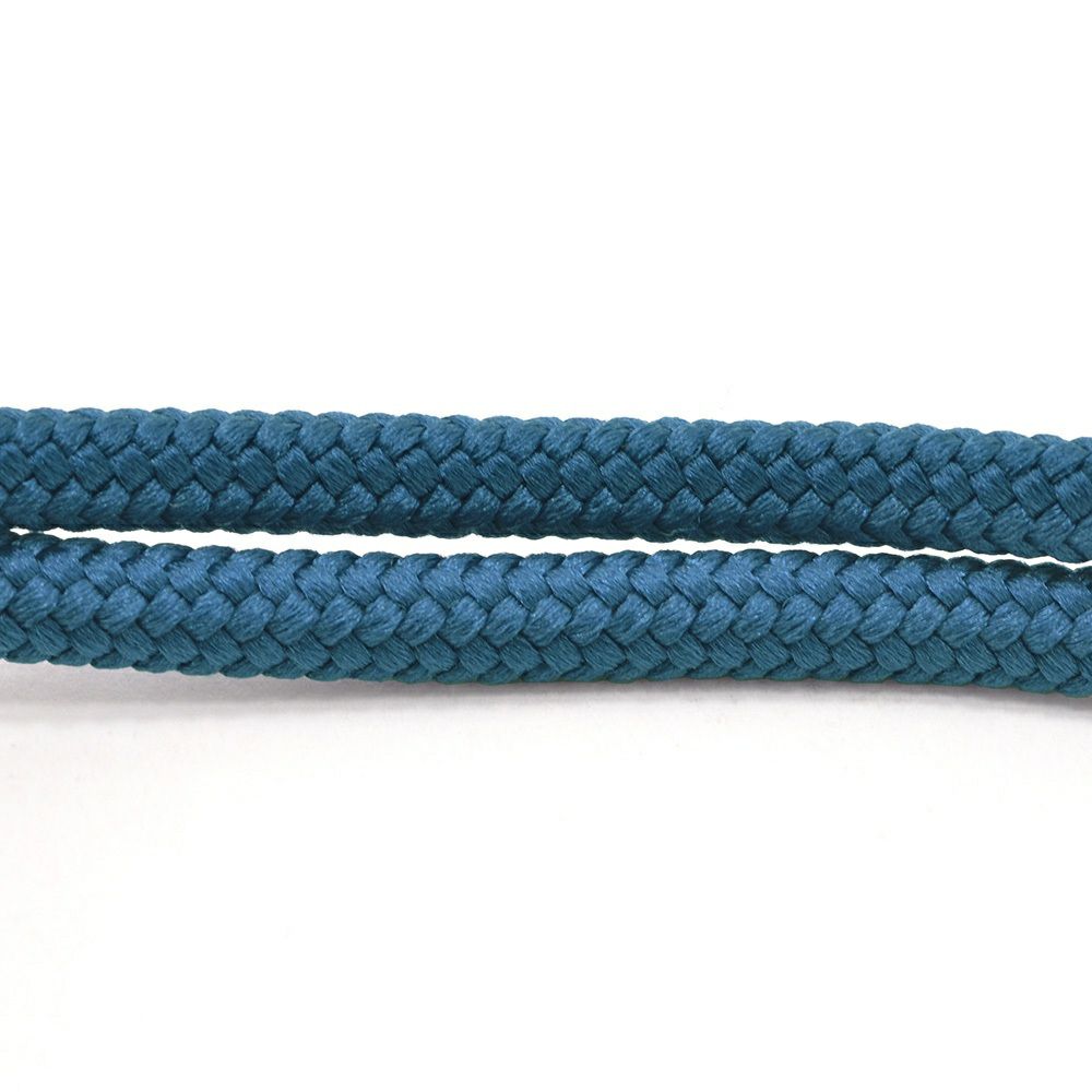 Bijoyビジョイブレスレットユニセックスロープバングル紐タイプ錨フックマリンブルーポリエステルニッケル・リードフリー真鍮ハンドメイドフランス製