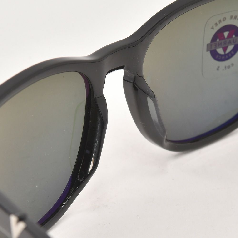 ヴァルネVUARNET国内正規品メンズサングラスDISTRICTウエリントン型フレームモデルブラック＆グレーポーラカラーレンズサイクリングゴルフフィッシングに対応軽量でらでら公式フランスブランド