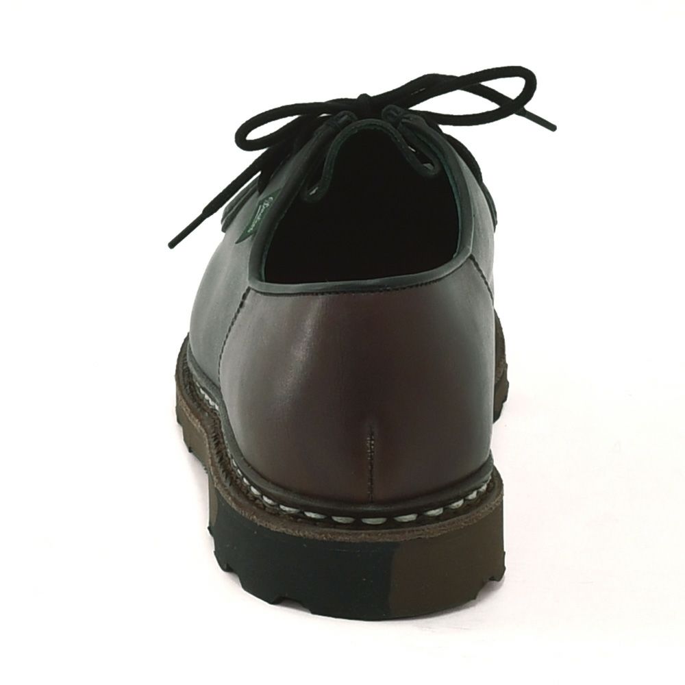 パラブーツPARABOOTメンズミカエルMICHAELREWORKチロリアンシューズブラック×カフェブラウンオイルドレザー革靴サスティナブル国内正規品でらでら公式ブランド