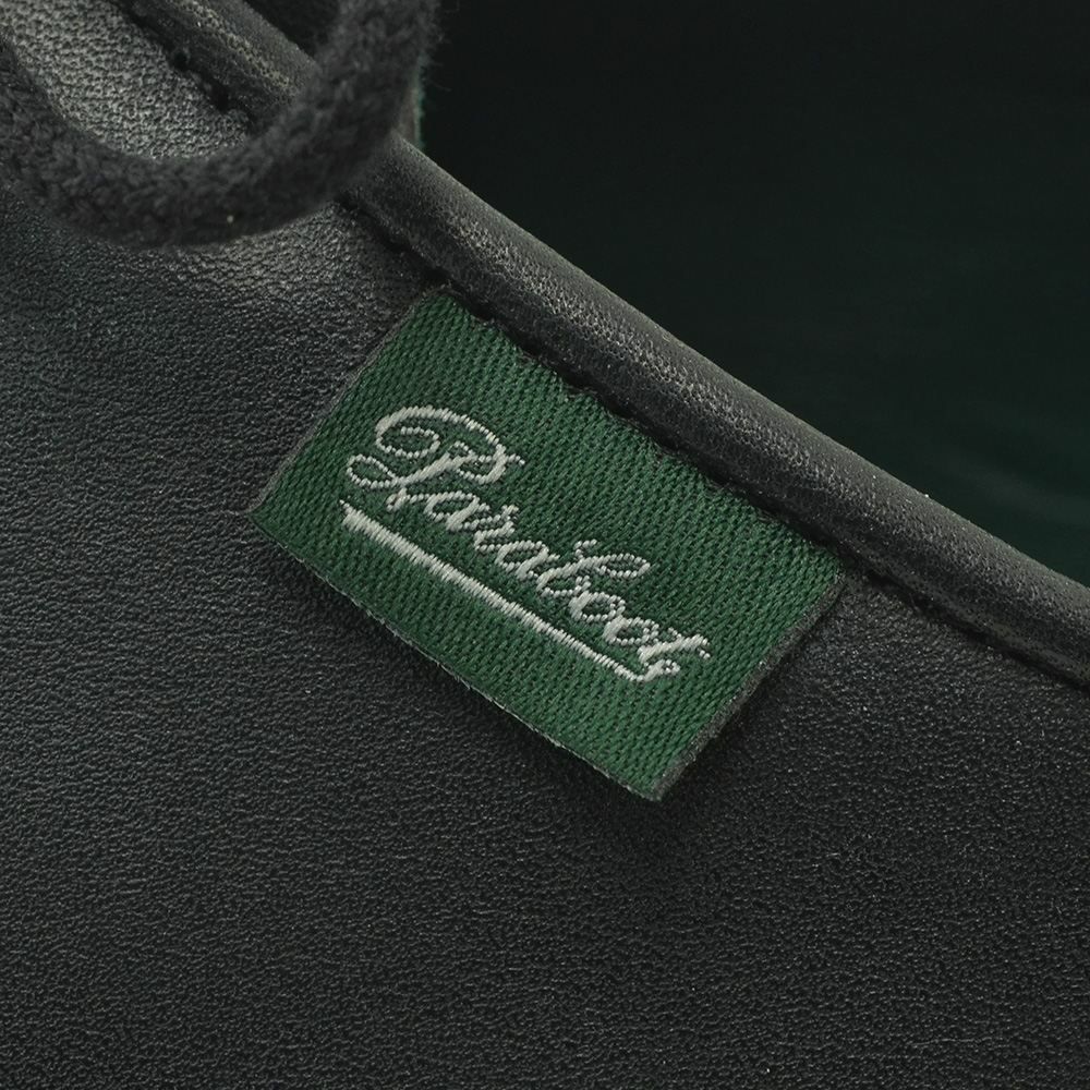 パラブーツPARABOOTメンズミカエルMICHAELREWORKチロリアンシューズブラック×カフェブラウンオイルドレザー革靴サスティナブル国内正規品でらでら公式ブランド