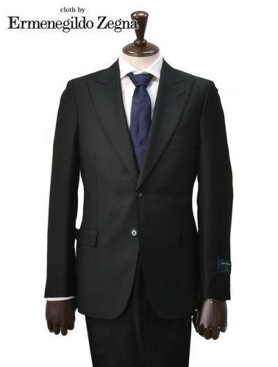 エルメネジルド ゼニア cloth by Ermenegildo Zegna シングルスーツ ...