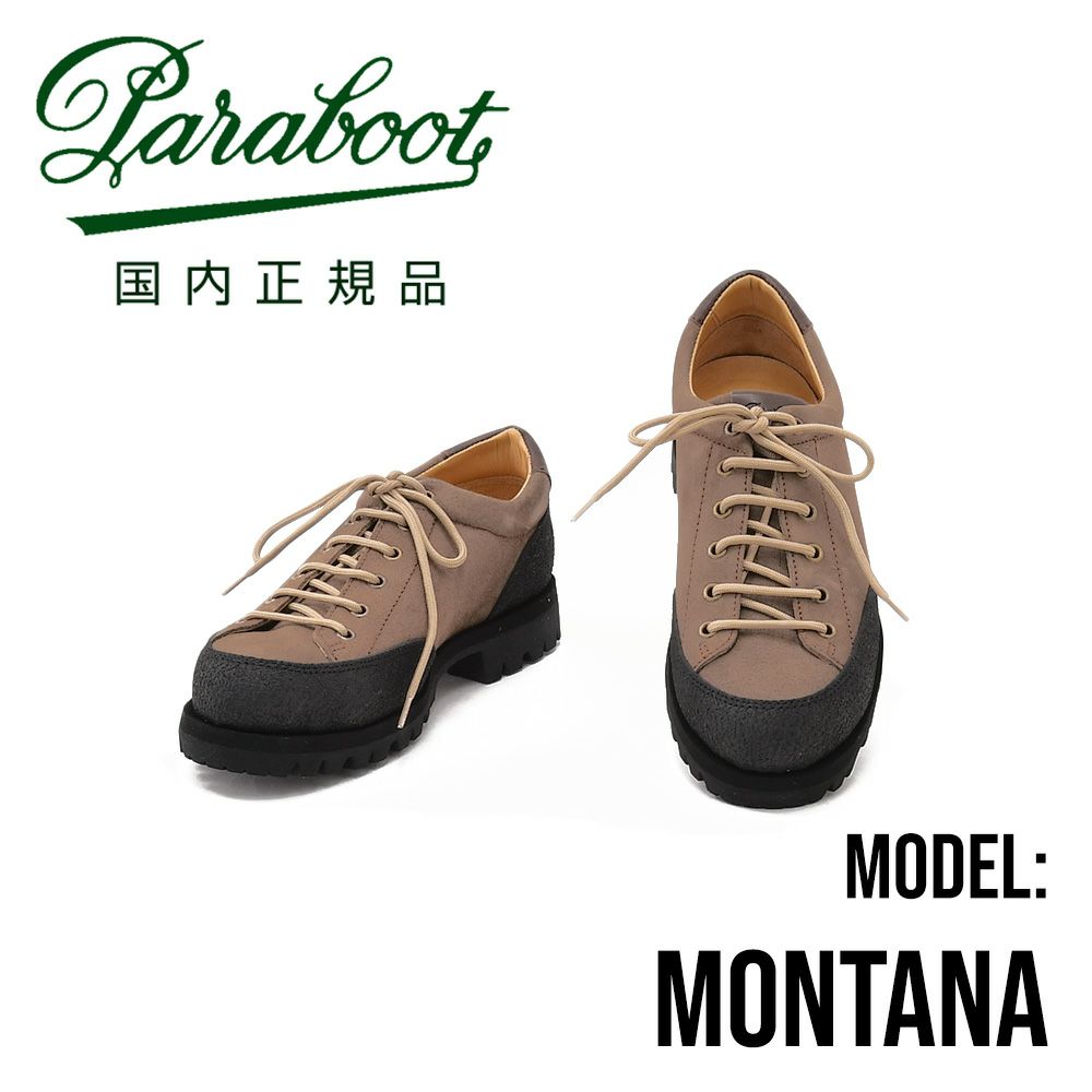 パラブーツ PARABOOT メンズ アンクル ローカットブーツ MONTANA 