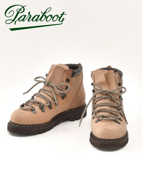 パラブーツ　AVORIAZ　ヌバックレザーマウンテンブーツ　トレッキング　赤系 楽天市場】美品◇Paraboot パラブーツ AVORIAZ アヴォリアーズ