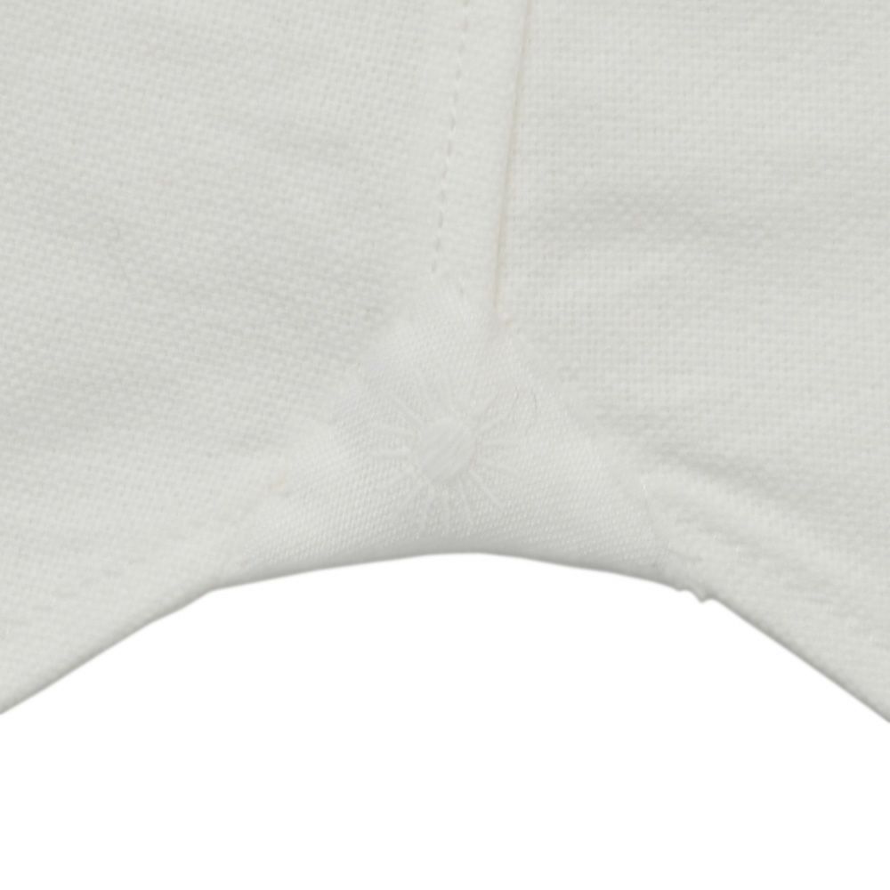 ジャンネットGIANNETTO長袖カジュアルシャツメンズオックスフォードコットン100%ホリゾンタル襟スリムフィットホワイトA6040Lイタリア製国内正規品でらでら公式ブランド