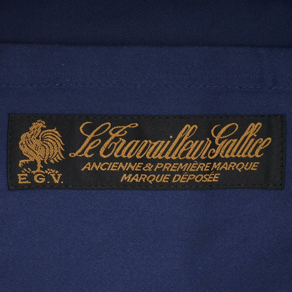 ルトラヴァイユールガリスLETRAVAILLEURGALLICEカバーオールジャケットメンズBLEUDETRAVAILコレクションモールスキンブルーネイビーレギュラーフィット国内正規品でらでら公式ブランド