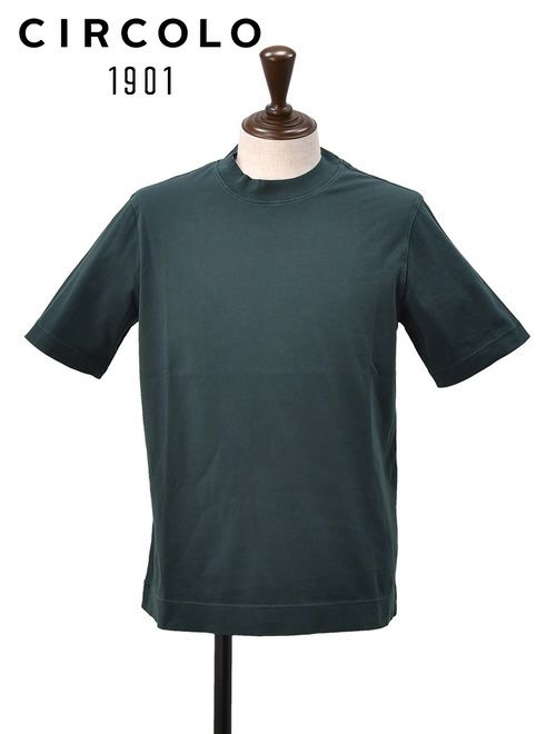 チルコロ CIRCOLO1901 半袖Tシャツ メンズ クルーネックカットソー