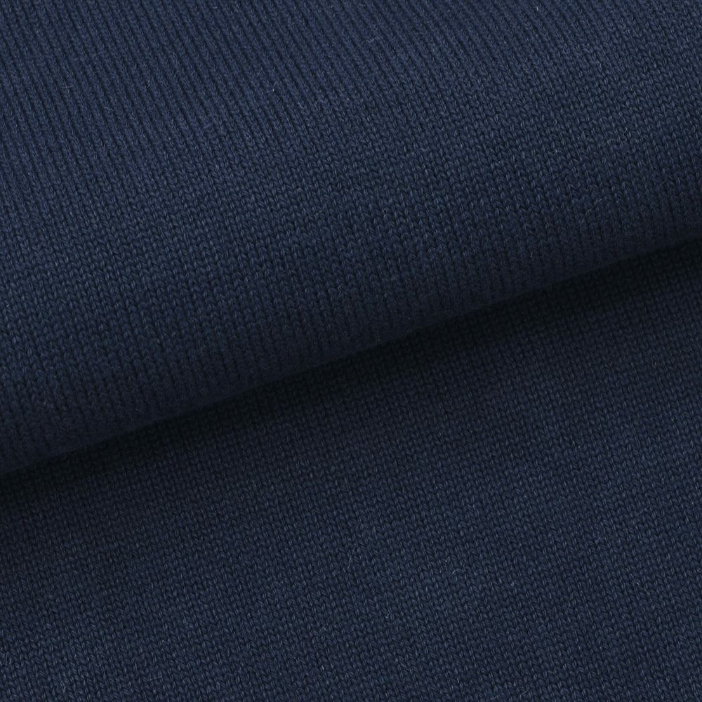 カネルKANELLバスクシャツメンズ長袖ニットソーボナパルトBONAPARTEクルーネックネイビー無地オーガニックコットンヴィンテージリブ国内正規品でらでら公式ブランド