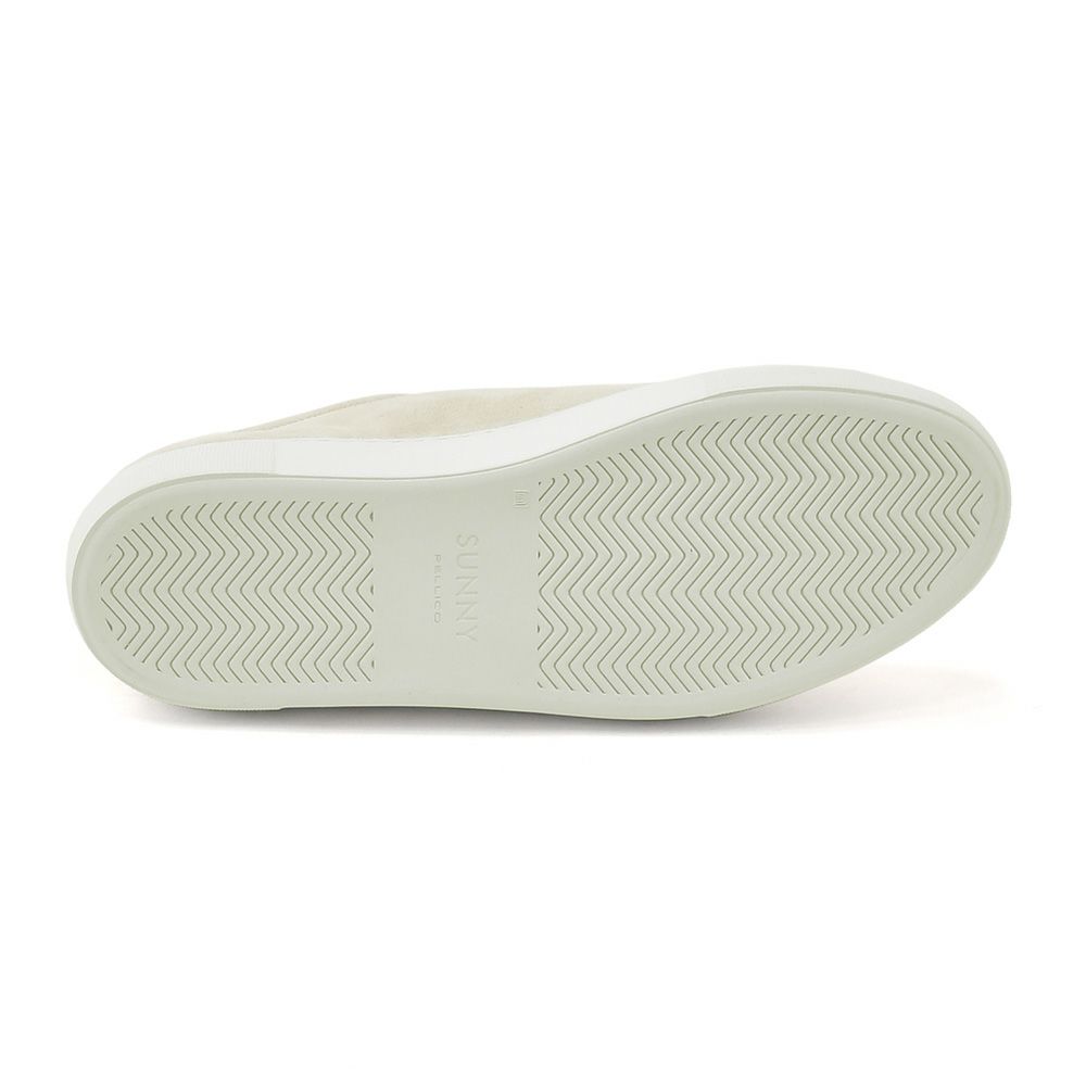 ペリーコサニーPELLICOSUNNYレザースニーカーメンズレースアップシューズGIOIAM003カーフスエードLATEEアイスグレーホワイト系ダブルソール国内正規品でらでら公式ブランド