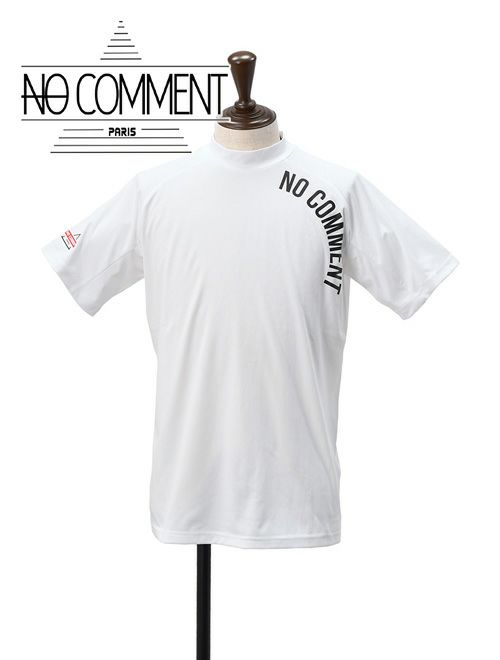 ノーコメントパリ NO COMMENT PARIS モックネックTシャツ メンズ 半袖