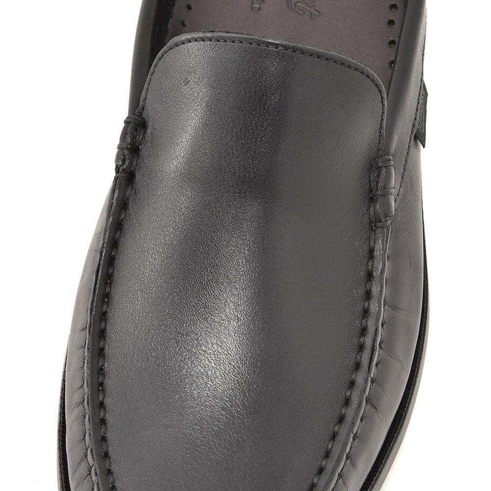 パラブーツPARABOOTレザーサンダルメンズスリッポン型BAHAMASバハマブラックMARINEソールリスレザー国内正規品でらでら公式ブランド