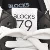 ブロックス79BLOCKS79スニーカーメンズレースアップシューズCOBIモデルナンバリングデザインブラックゴールドホワイト黒白スムースレザーEｘtralightソールサスティナブル国内正規品でらでら公式ブランド