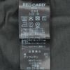 レッドカードトーキョーREDCARDTOKYOコーデュロイパンツメンズshoreショアイージーパンツコットンストレッチヴィンテージブラックテーパードシルエット中畝国内正規品でらでら公式ブランド