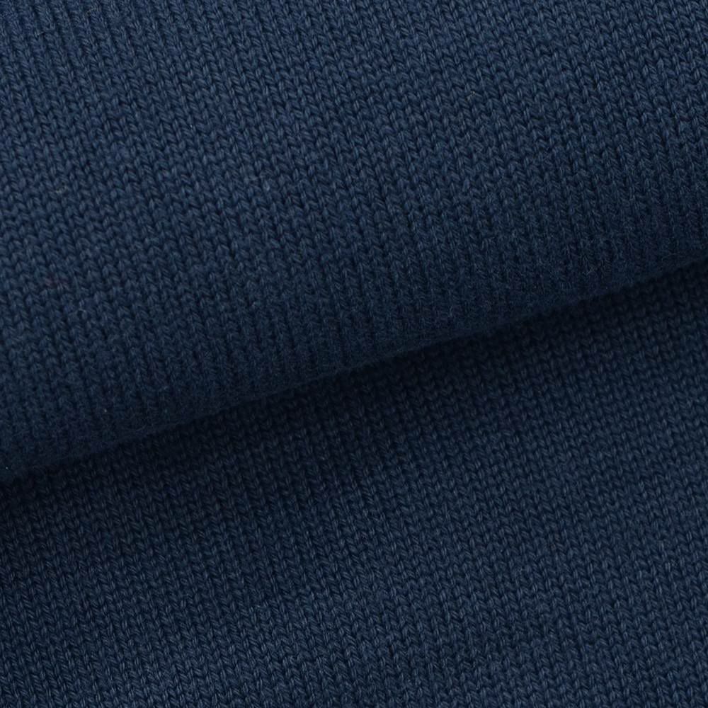 カネルKANELLモックネックニットメンズロングスリーブボナパルトBONAPARTECOLMONTANTネイビー別注モデルオーガニックコットンヴィンテージリブ国内正規品でらでら公式ブランド