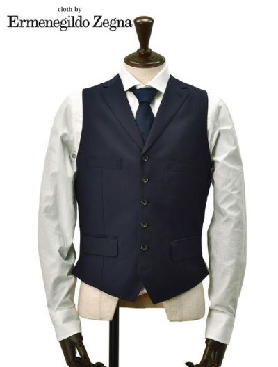 エルメネジルド ゼニア cloth by Ermenegildo Zegna ダブルブレスト