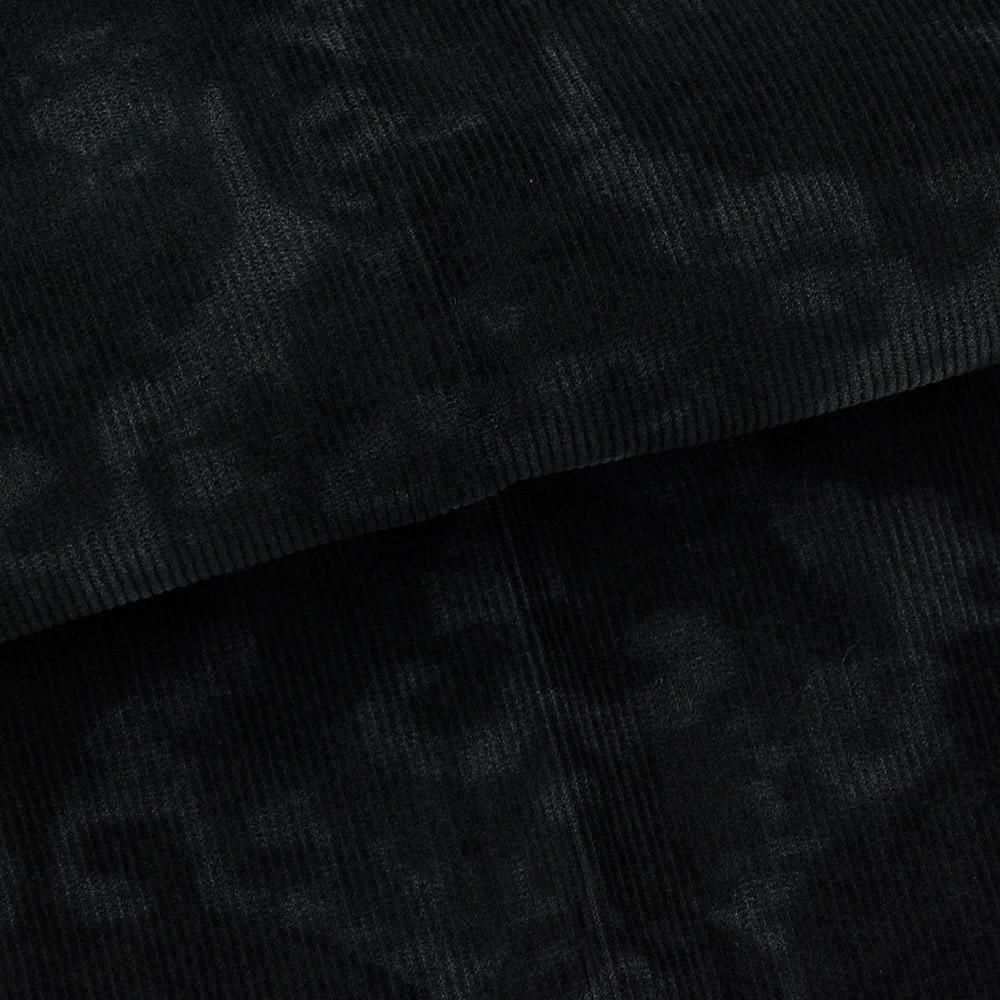 アントレアミENTREAMISコーデュロイパンツメンズ8188モデルジャガード柄コットンストレッチブラック黒クロップド丈スキニー細畝国内正規品でらでら公式ブランド