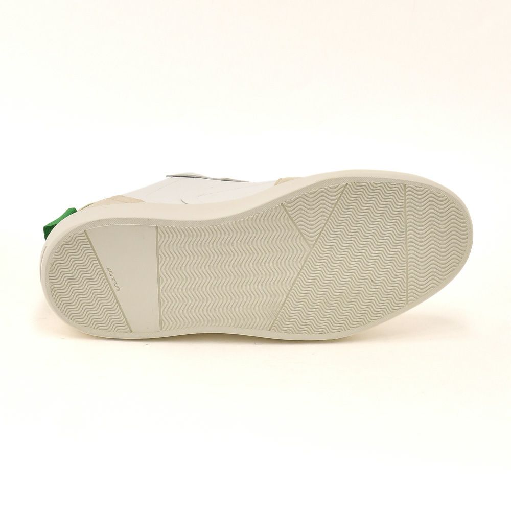 ブロックス79BLOCKS79スニーカーメンズレースアップシューズAMIKモデルグログランテープブランドアイコンホワイト×グリーンスムースレザーゴムソールサスティナブル国内正規品でらでら公式ブランド