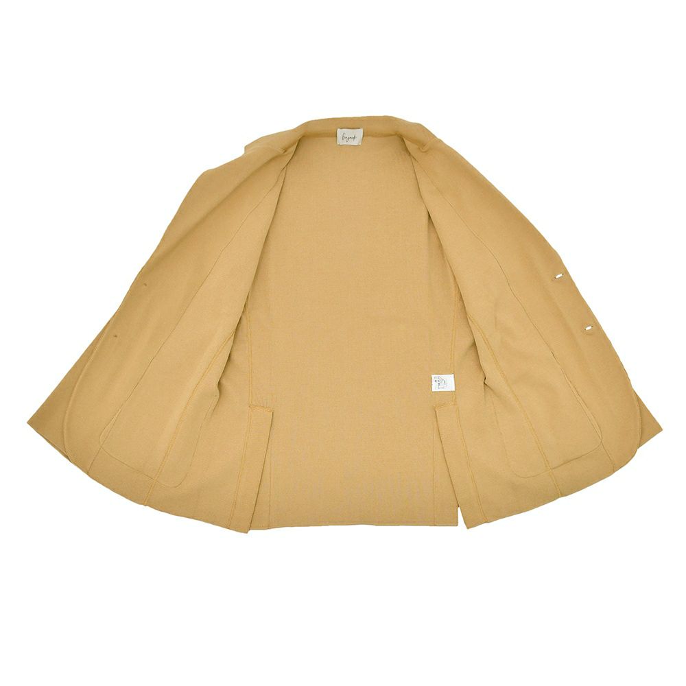 【preSALE!30%off】フィンジャックFinjackテーラードニットジャケットメンズGIACCA2SPACCHIモデルキャメルコットンストレッチ畦編みハイゲージマリオーネライン国内正規品でらでら公式ブランド