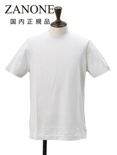 ザノーネ ZANONE 半袖Ｔシャツ メンズ クルーネックカットソー アイス ...