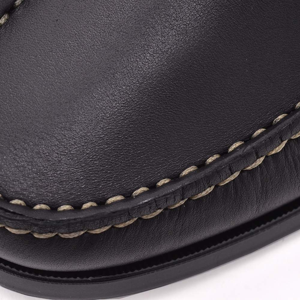 パラブーツPARABOOTデッキシューズメンズBARTHバースブラック黒MARINEソールオイルドレザースリッポンブレイク製法国内正規品でらでら公式ブランド