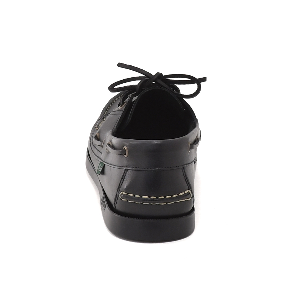 パラブーツPARABOOTデッキシューズメンズBARTHバースブラック黒MARINEソールオイルドレザースリッポンブレイク製法国内正規品でらでら公式ブランド