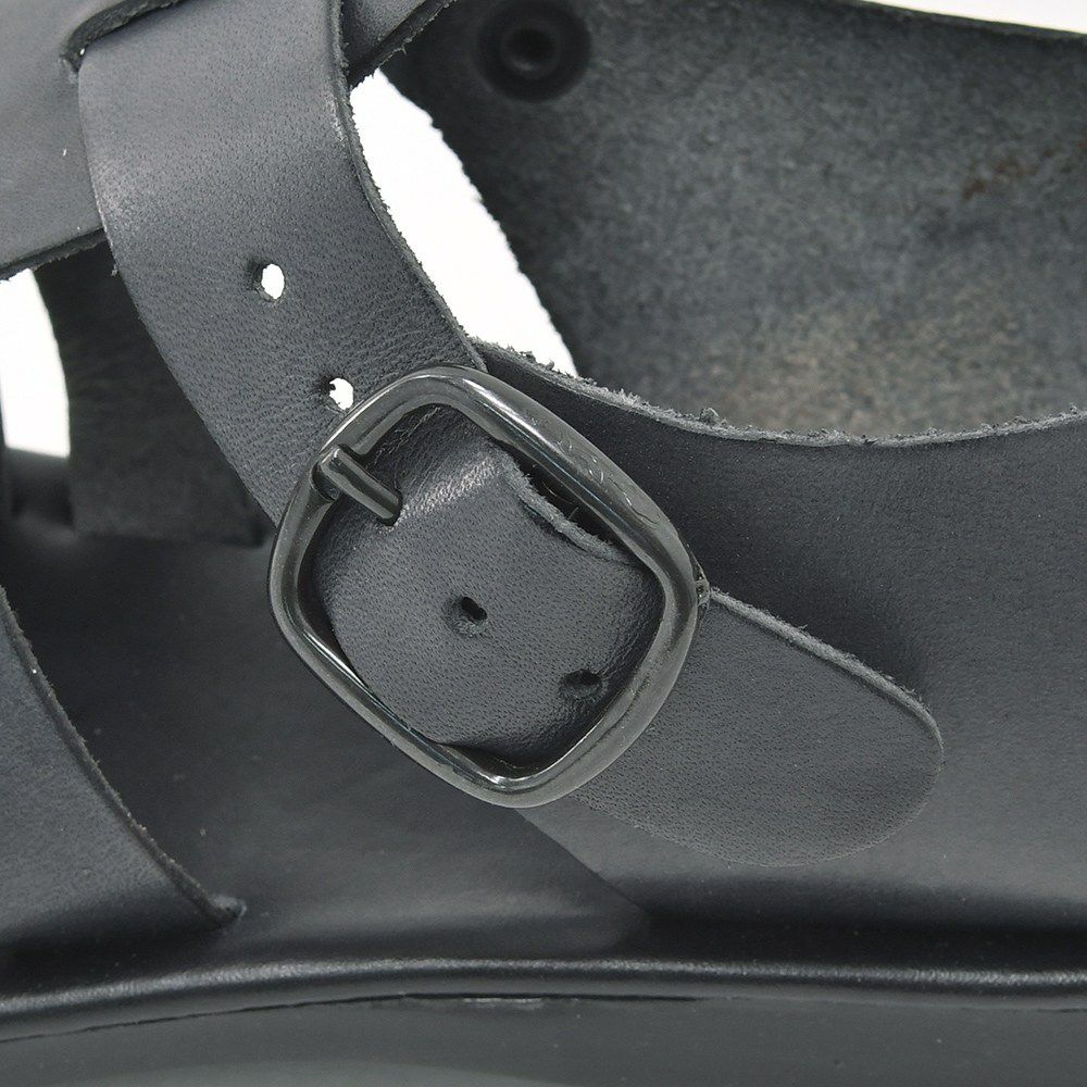 プレディビーノPREDIBINOグルカサンダルメンズバケッタレザー1902モデルダークグレー調節ストラップタイプフッドベットインソールイタリア製でらでら公式ブランド