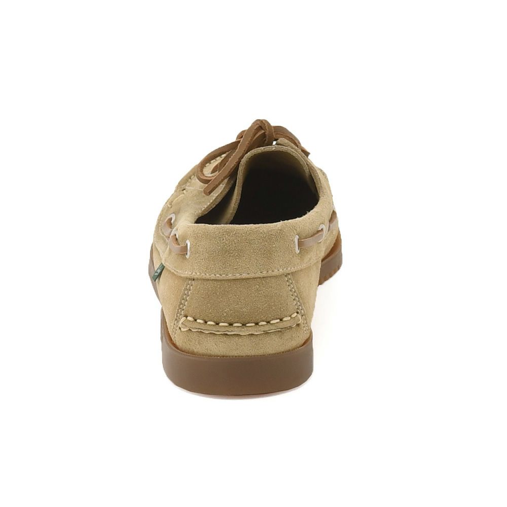 パラブーツPARABOOTデッキシューズメンズBARTHバースサンドベージュMARINEソールスエードレザースリッポンブレイク製法国内正規品でらでら公式ブランド