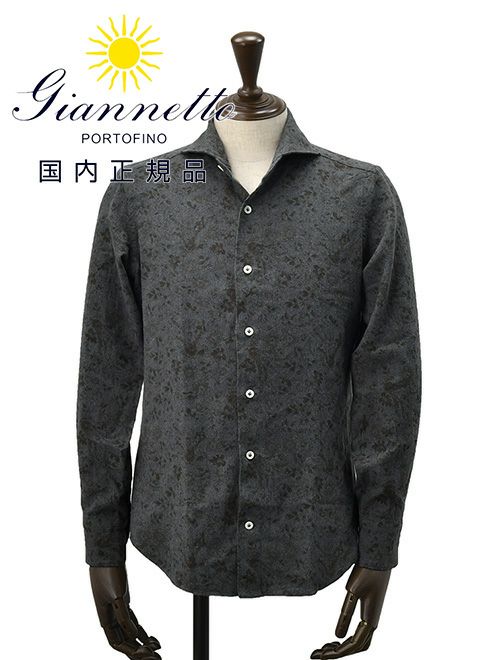 Giannetto ジャンネット メンズ 公式通販Octet イタリア製シャツ 