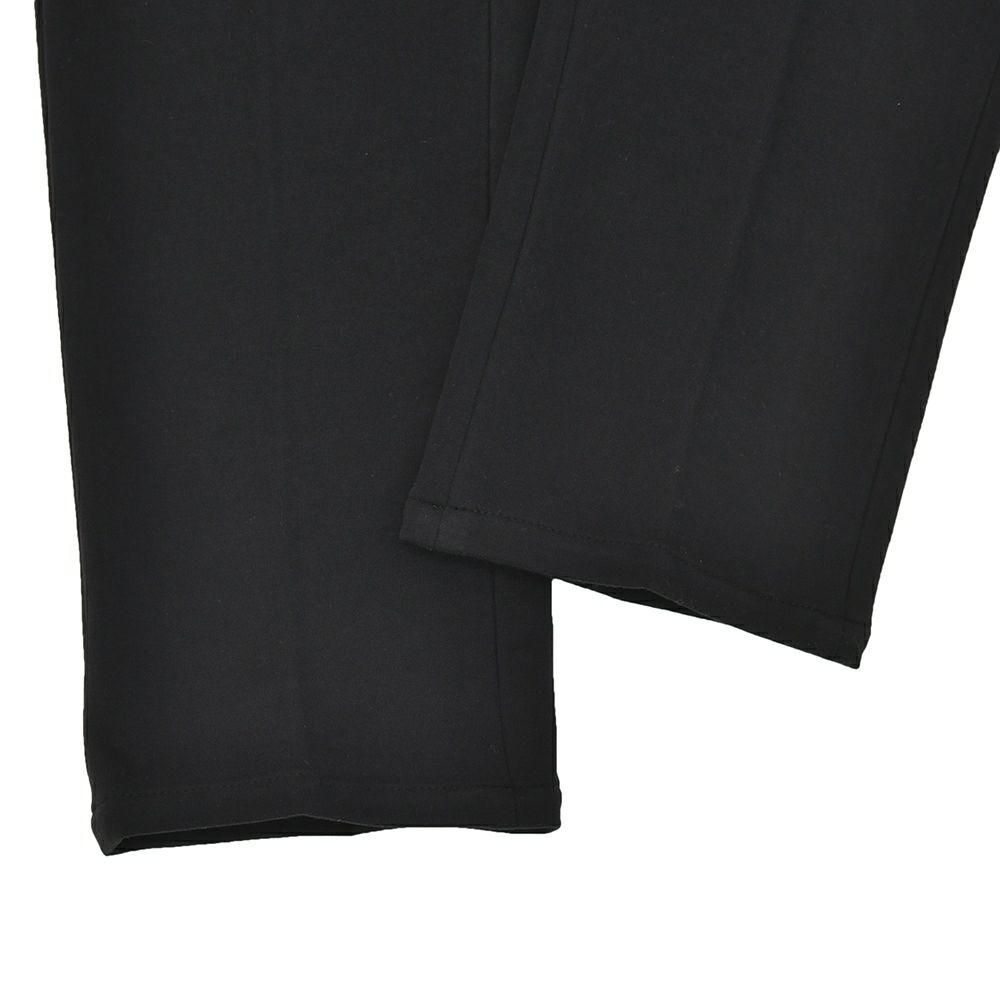 チルコロCIRCOLO1901テーパードパンツメンズノープリーツコットンジャージFELPACHINOブラック黒裏起毛製品染めスウェット生地国内正規品でらでら公式ブランド